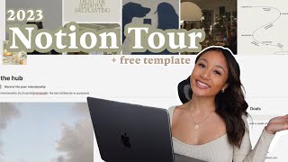 NOTION TOUR | get your sh*t together in 2023, tour + free template screenshot 2