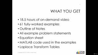 System Dynamics and Controls - learn Differential Equations