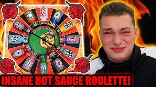 WORLDS HOTTEST HOT SAUCE ROULETTE CHALLENGE!
