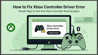 How To Fix Xbox Controller Driver Error | Xbox Controller Not Working | Driver Error Windows 10/11