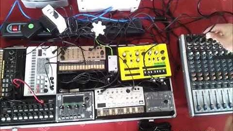 Korg Volcas & Family - Mobile setup for sessions