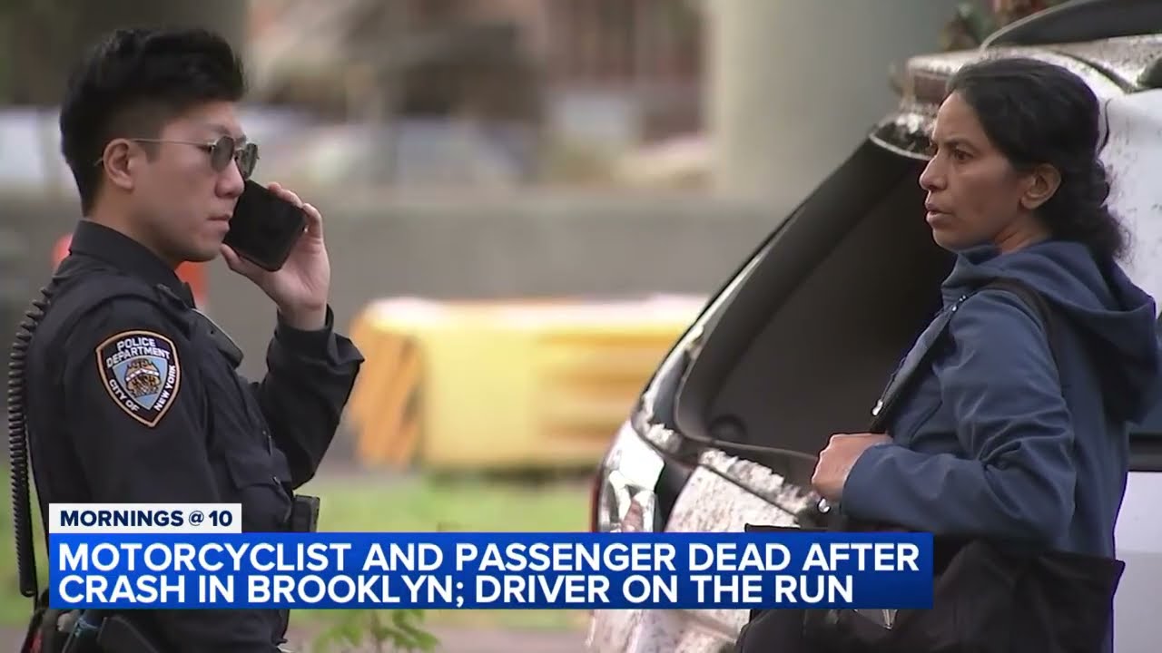 Driver flees after motorcyclist, passenger killed in Belt Parkway crash