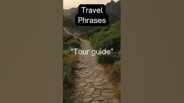 English Travel Phrases - Tour guide #learnenglish #vocabulary #englishnews