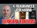 4 fragrances for 4 seasons  - FERRARI EDITION -BEST FERRARI FRAGRANCES