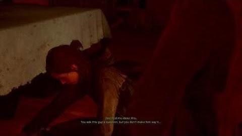 The Last of Us™ Part II - Cutscene glitch 2