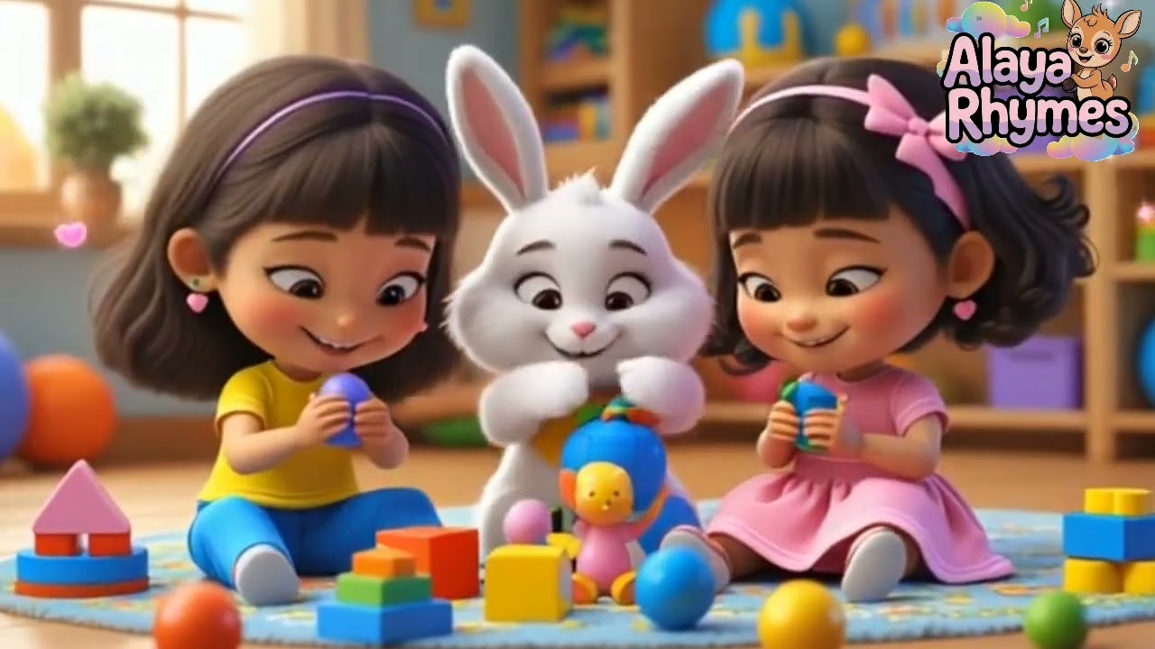Toy Sharing Song | Kids Learning to Share Toys 🤝 | Preschool & Toddlers | Alaya rhymes 