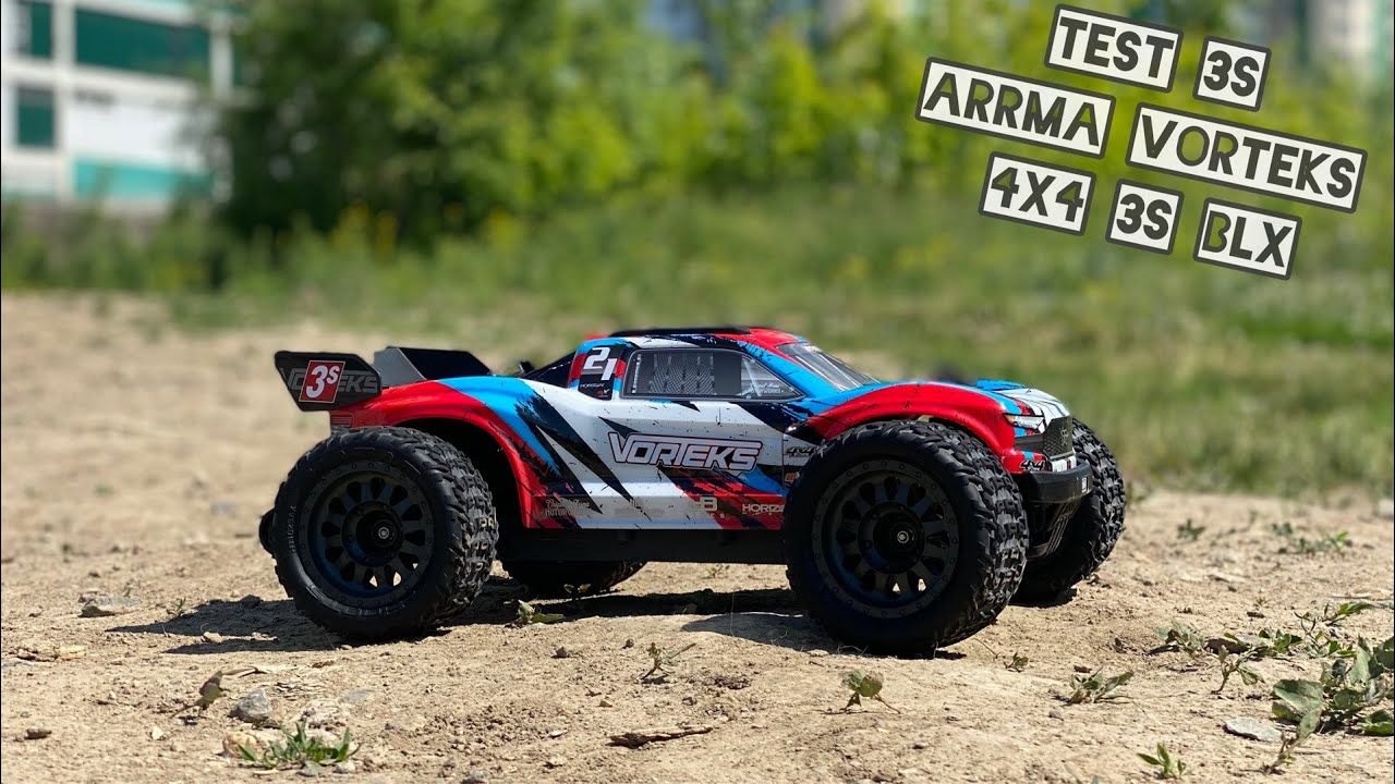Arrma Vorteks 4X4 3S BLX тест на 3S и speed test - ARRMA может !!! | poritor rc