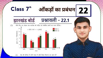 Jharkhand Board Class 7th Maths Ex - 22.1 q3,4 Data Handling | Jcert Class 7th Maths Ex 22.1 q3