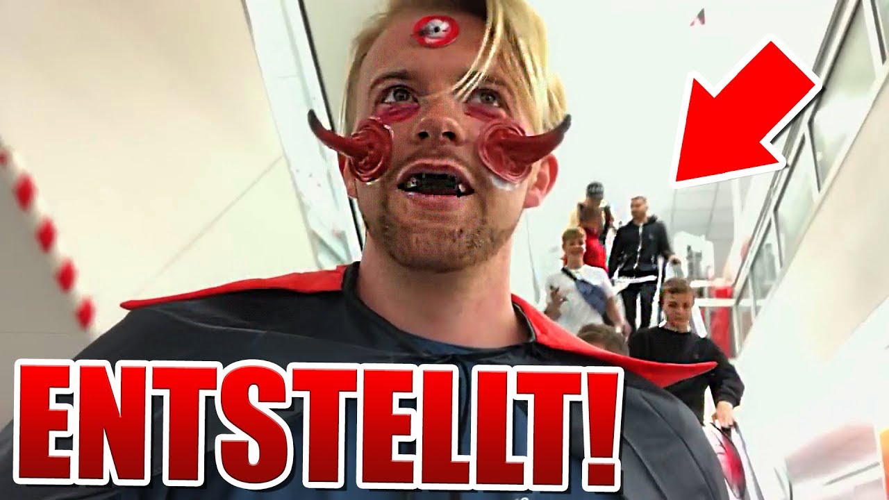 ENTSTELLT geschminkt in die STADT! - YouTube