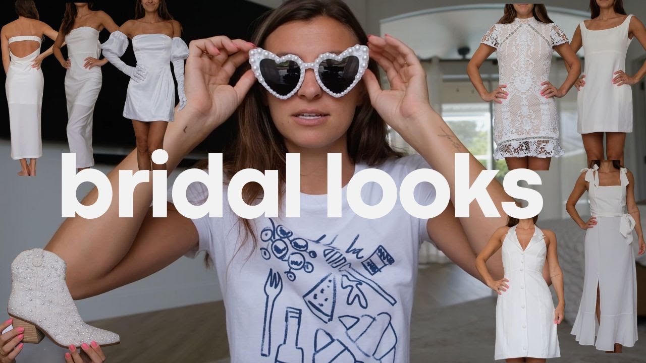 BRIDAL LOOKS: dresses, shoes, accesories + more for your bridal era  **affordable**