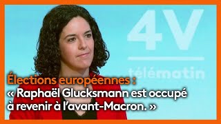 Les 4 Vérités - Manon Aubry : « Raphaël Glucksmann, c’est la carte François Hollande.