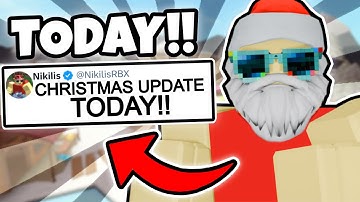 MM2 CHRISTMAS UPDATE RELEASING TODAY!! 🎅🎄