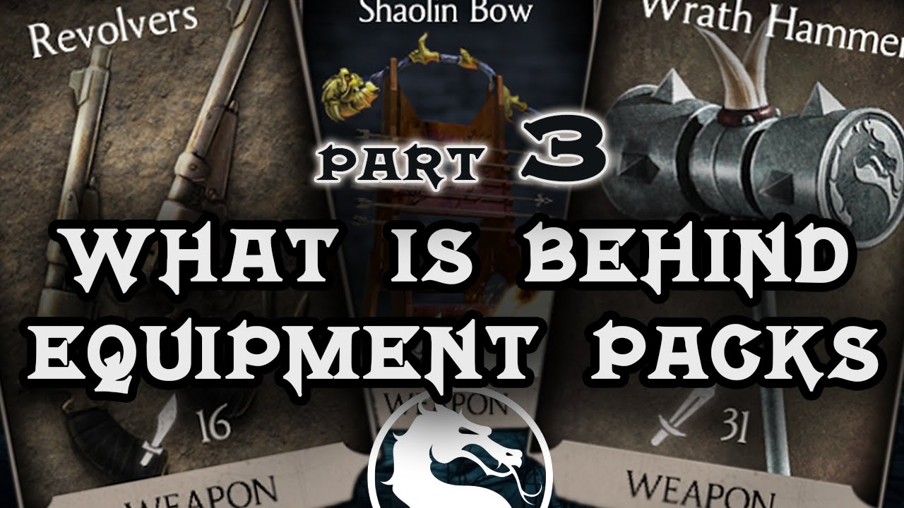 BEST EQUIPMENT in MKX Mobile. Wrath Hammer is NOT THE RAREST! 75+ Equipment Packs opening.