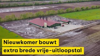 Leghennenhouder bouwt extra brede vrije-uitloopstal, motiveert haar keuzes & deelt eerste ervaringen