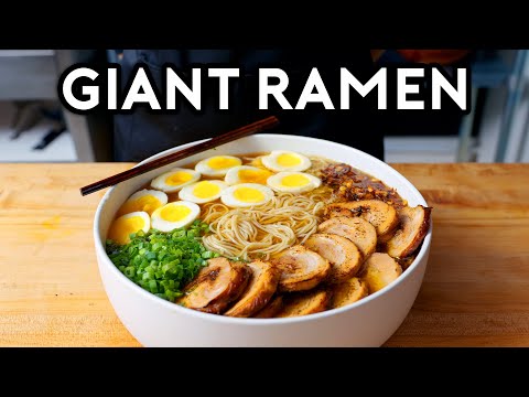 Giant Ramen Bowl from RWBY  Anime with Alvin