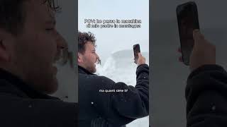Alla fine il decameron 2.0 non l’abbiamo scritto… #dada #marcolino #papà #neve