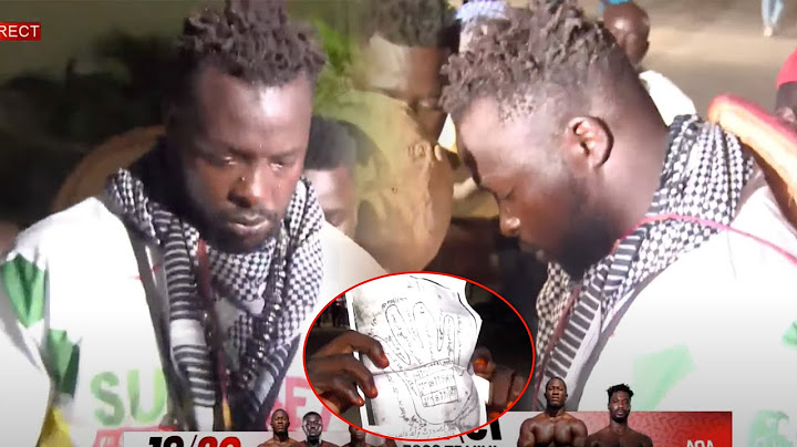 Siteu et son arrivée trop mystique et spectaculaire. Cey yalmbin bi