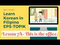 Self-study EPS-TOPIK 7A in Filipino