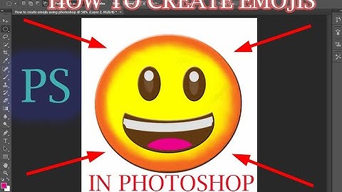 How to create emoji using photoshop
