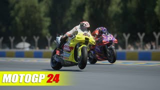 MOTOGP™️24❗AMAZING,DIGGIA PRESENTS THE FIRST WIN🏁🥇❗#FrenchGP MotoGP™️24 TV REPLAY