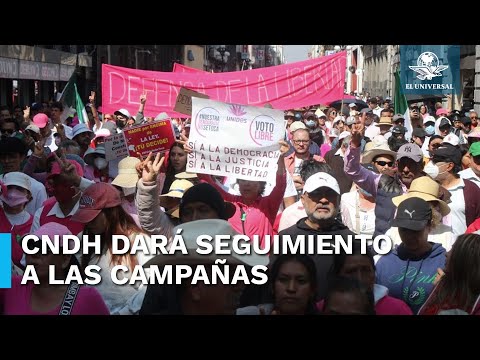 En Marcha por la Democracia hubo discursos racistas y clasistas: CNDH