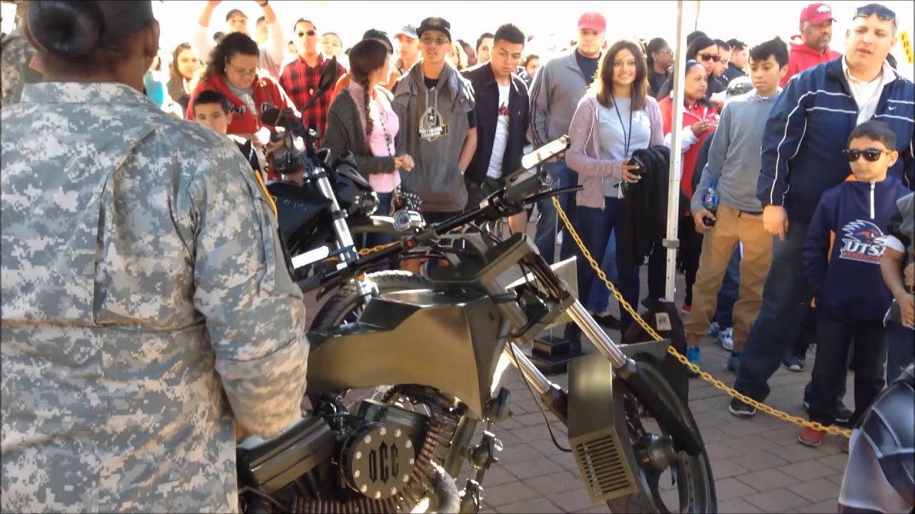 West Coast Choppers Army Bike Walk Around