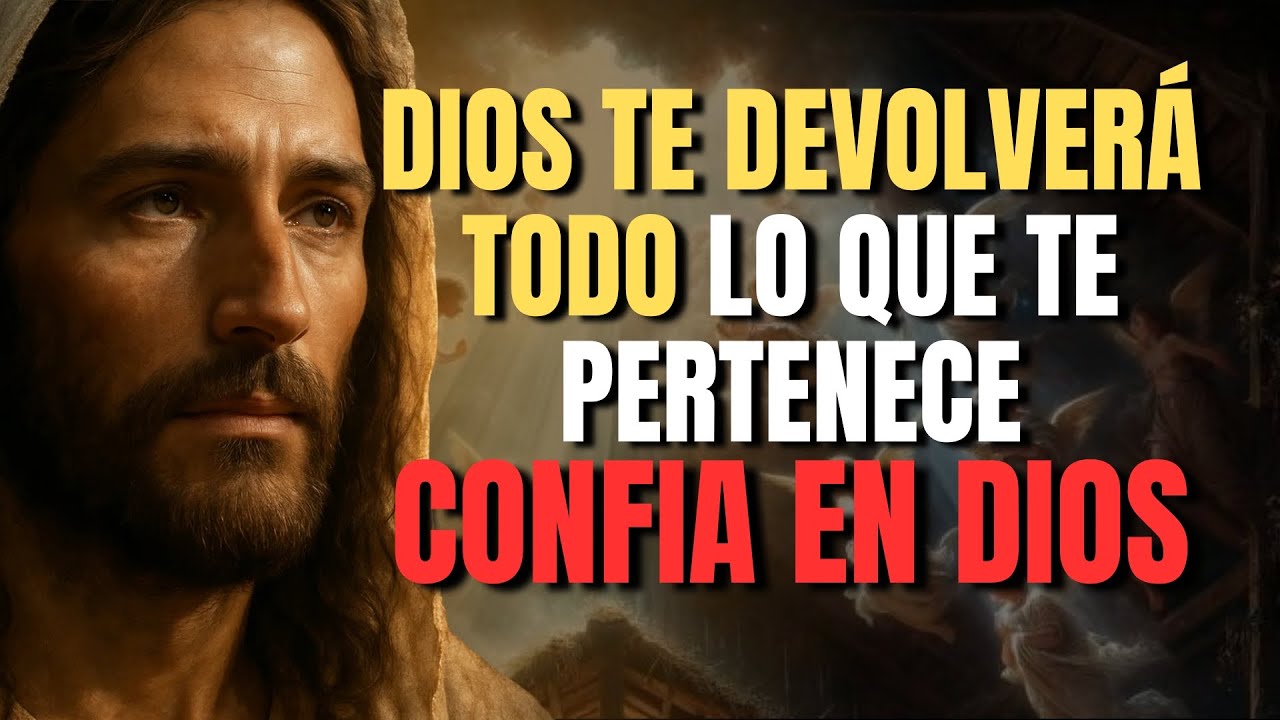 DIOS TE DICE HOY: VOY A DEVOLVER TODO LO QUE HAS PERDIDO Y TE DARÉ MÁS ...