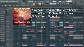 Afrojack, David Guetta - Another Life (Yellow Claw Remix) [FL Studio Remake][Free FLP Download]