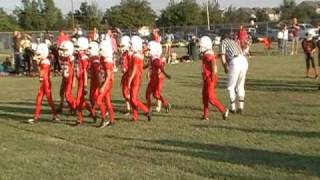 Jake Barnes (#23) breaks through the middle with GREAT wedge blocking for 6 pts