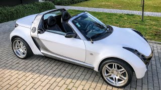 2003 Smart Roadster 82cv matte white