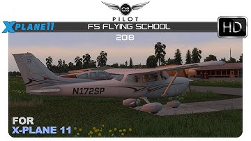 [X-Plane] FSFlyingSchool 2018 for X-Plane 11 | Flight Instructor Add-on