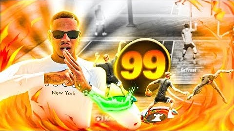 99 OVERALL MADE MY POINT FORWARD UNSTOPPABLE ON NBA 2k21!!