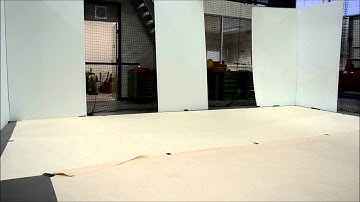 Flight Test 1 of Flying Quadrotor using Haptic Joystick with Velocity Feedback