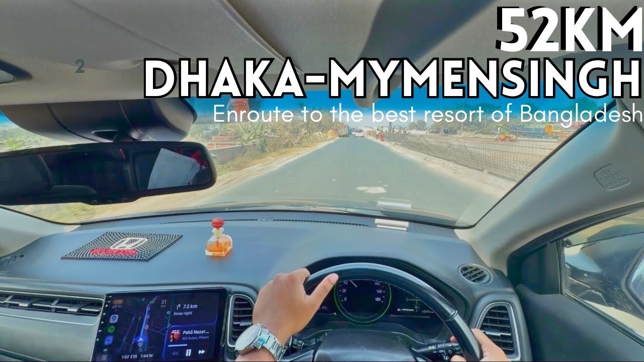 Enroute to Sarah resort Gazipur via Gazipur expressway |Dhaka-Mymensingh Highway Drive 2026
