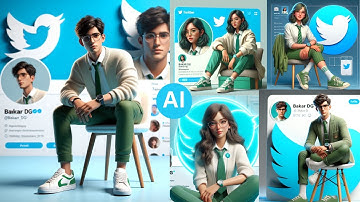 How to create 3D AI Social media Images | Ai Portraits Trend 2024 | bing image creator tutorial | ai