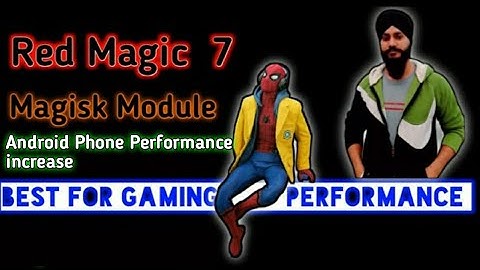Red Magic  7 Magisk Module || Latest  Gaming  Magisk Module