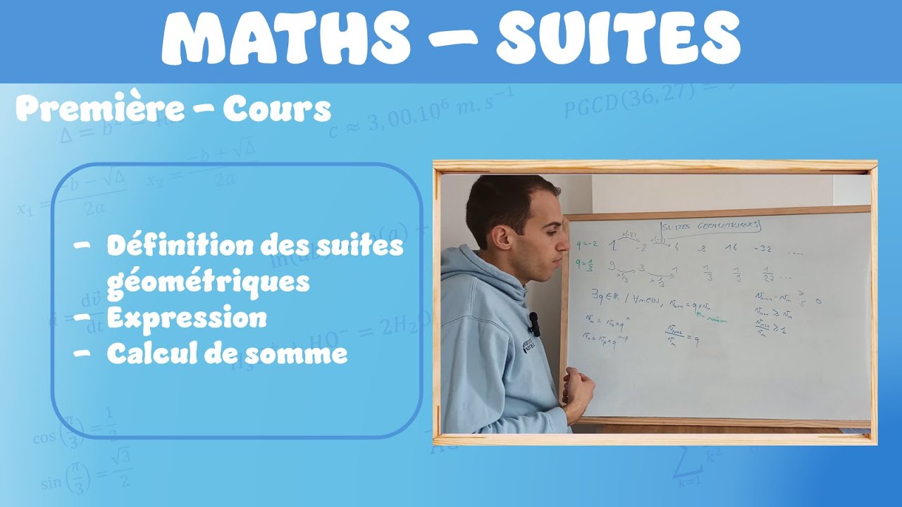 [Maths][Première] Suites géométriques
