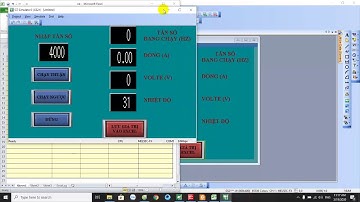 Xuất Dữ Liệu PLC Mitsubishi Qua Excel.