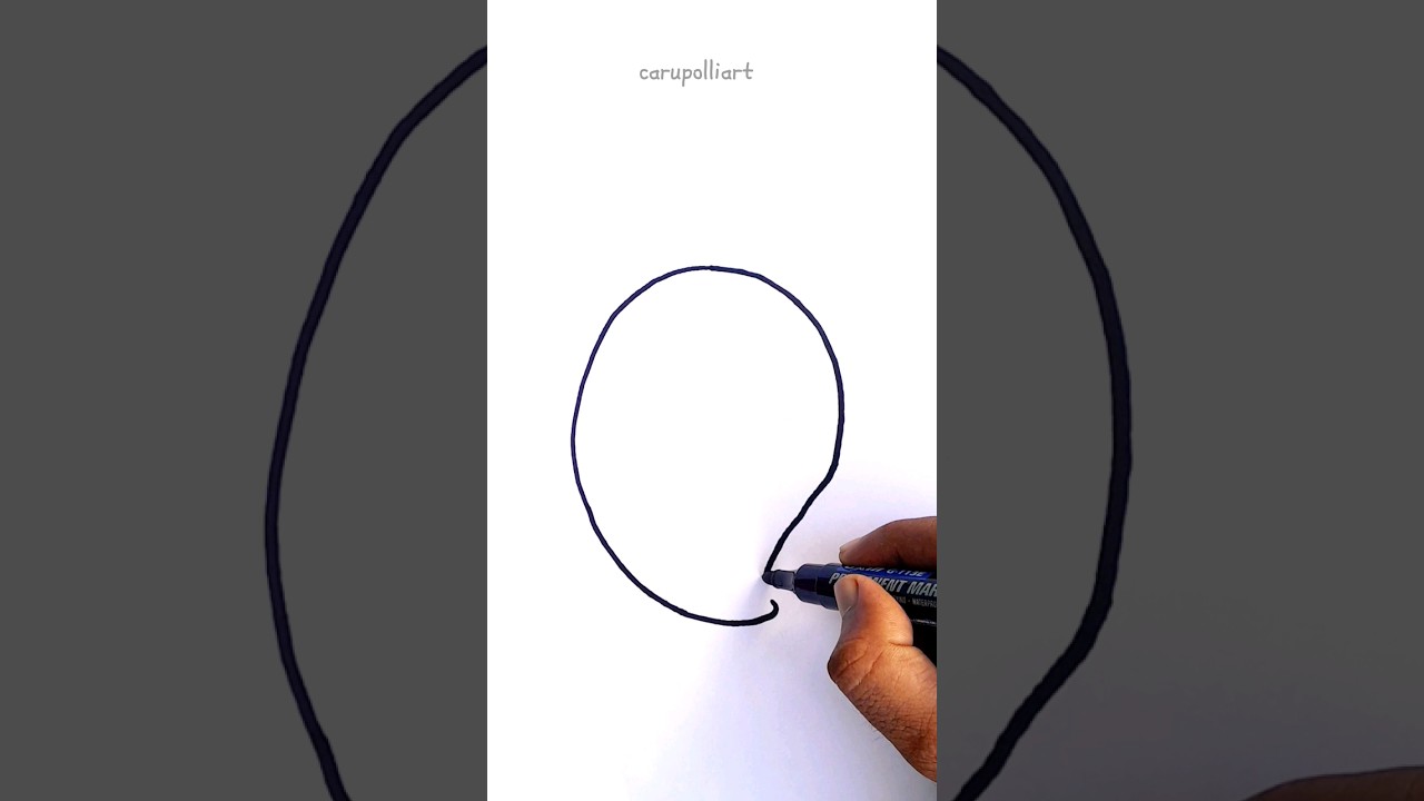 How to draw Mango 🥭 