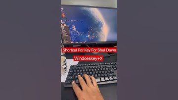 Laptop shutdown shortcut key|| how to power off #viral #pc #shortsvideo