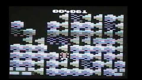 Atari VCS/2600 Boulder Dash (First Star Software) cave I solution