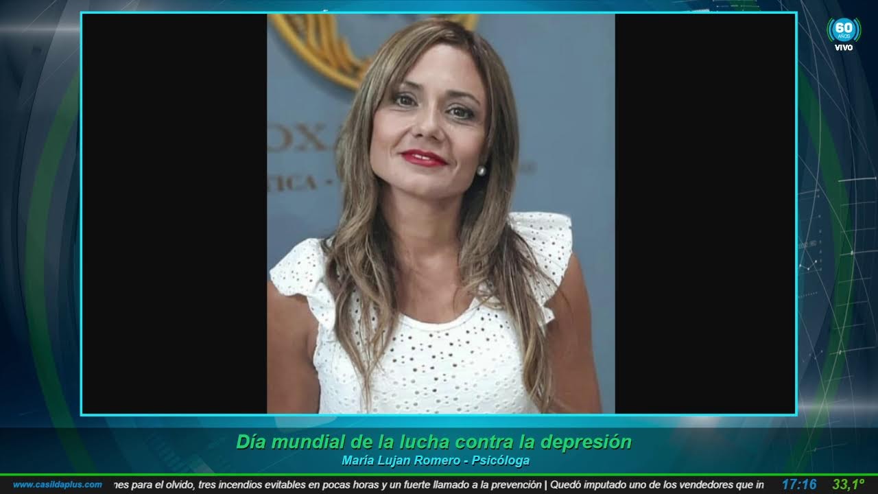 María Lujan Romero - Psicóloga. Día mundial de la lucha contra la depresión.