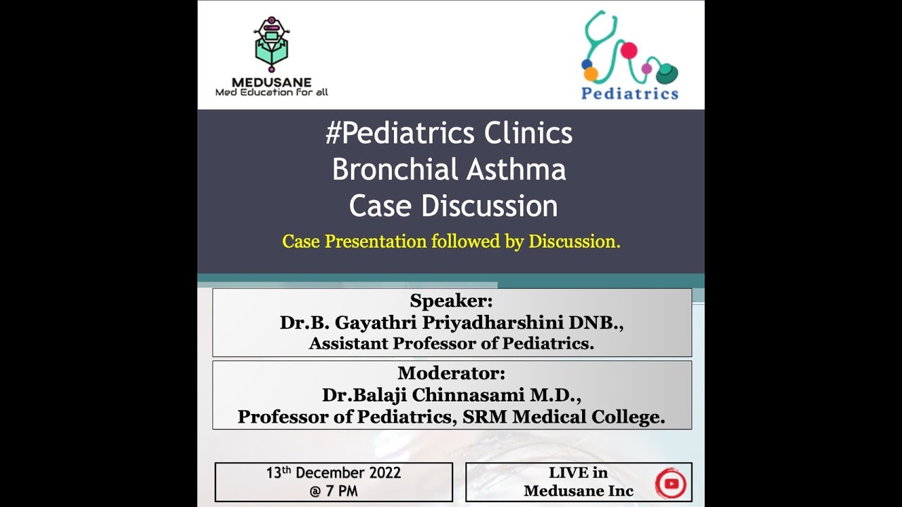 Bronchial Asthma | Dr Gayathri | Pediatrics | Medusane