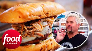 Guy Is In Shock After Tasting The Best Cured Meat He's Ever Had! | Diners, Drive-Ins \& Dives