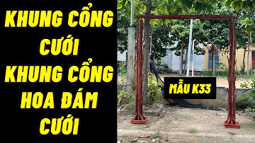 Khung cổng cưới khung cổng hoa đám cưới K33  | ABshop.com.vn 1292