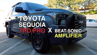 Toyota Sequoia TRD Pro | BeatSonic Amplifier Kit