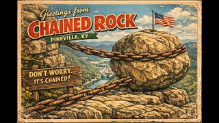The legend of Chained Rock in Pineville, KY.