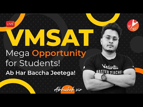 VMSAT - Mega Opportunity for Students!! Ab Har Baccha Jeetega |?Vedantu Scholarship Test on 24th Nov