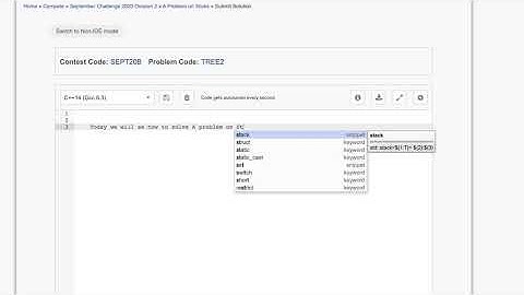 #TREE2 #LongChallenge  A Problem on sticks | Solution for Codechef Long challenge September 2020
