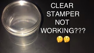 Clear Stamper Not Working/How to Prime Clear Stamper/BeautyBeam86